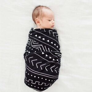 Loulou Lollipop Muslin Swaddle Mudcloth